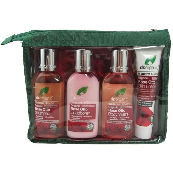 Dr Organic Organic Rose Otto Mini Travel Kit