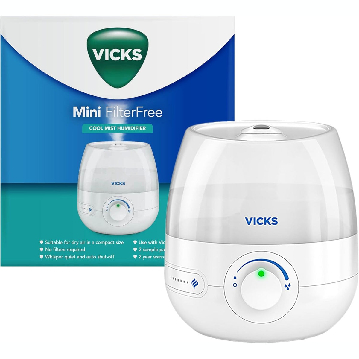 Vicks Cool Mist Humidifier 1 Each
