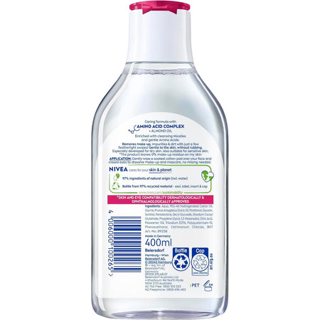 Nivea Caring Micellar Water 400ml