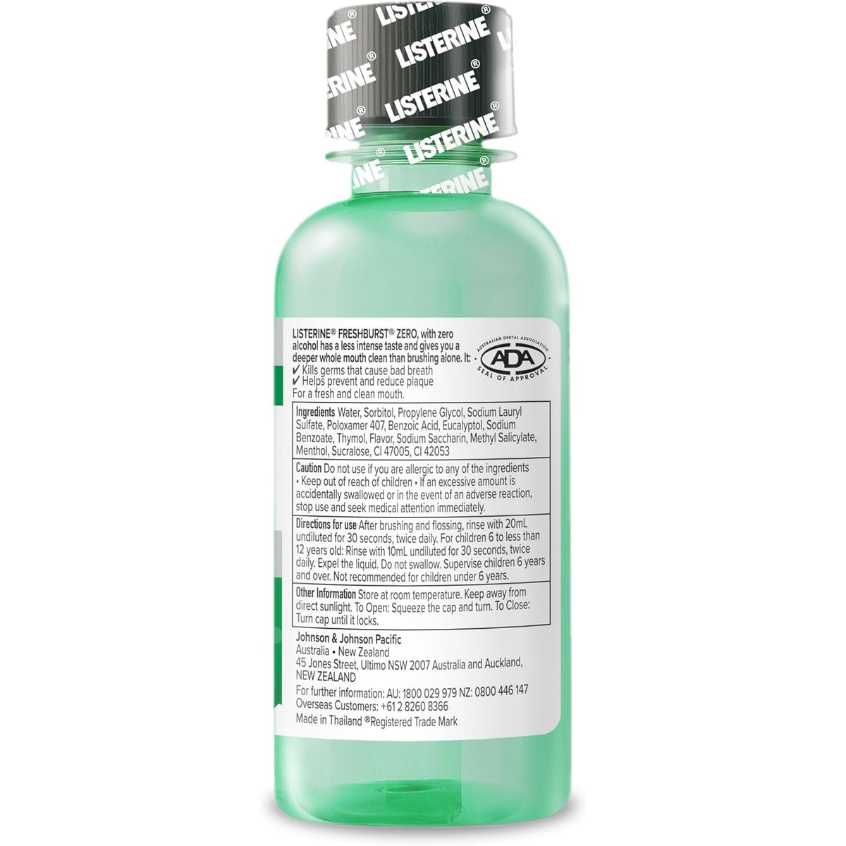Listerine Freshburst Zero Mouthwash 100ml
