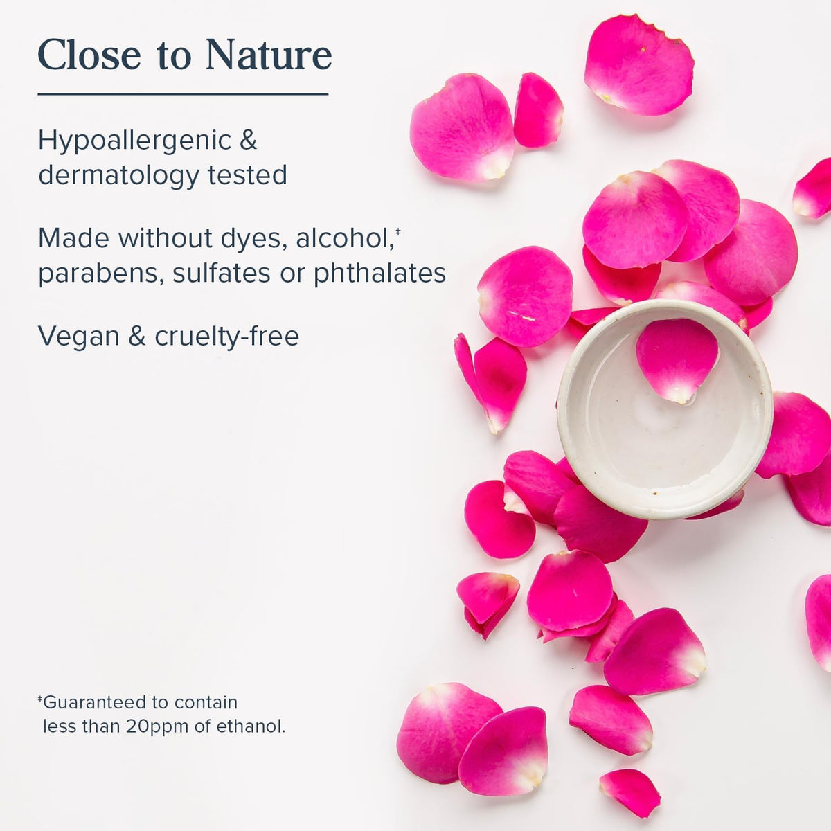 HERITAGE STORE Rosewater Toner Dry to Combination Skin 237ml