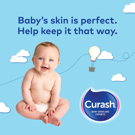 Curash Fragrance Free Baby Wipes 8 X 80 Pack