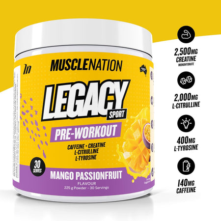Muscle Nation Pre-workout Legacy 225g