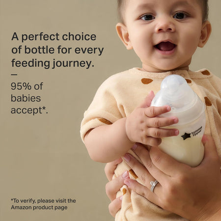 Tommee Tippee Natural Start 260ml PP Bottles Boy 3 Pack