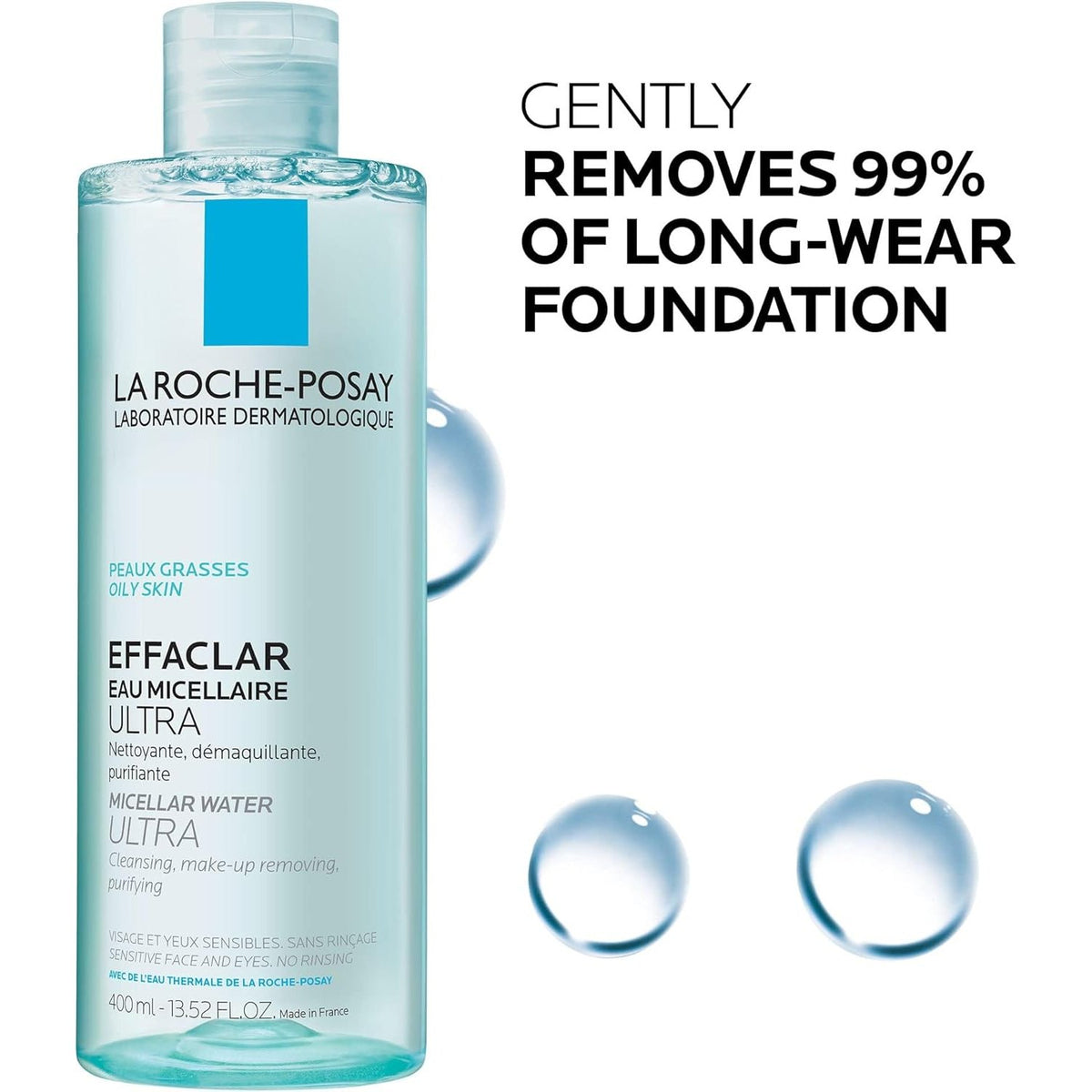 La Roche-Posay Effaclar Micellar Water 400mL