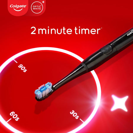 Colgate Optic White Powered Toothbrush Soft 1 Each