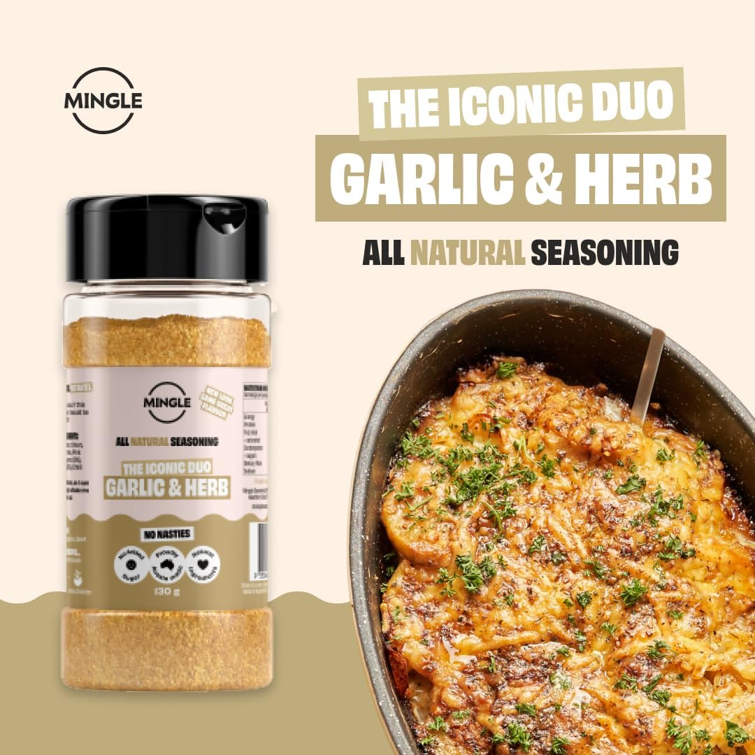 Mingle Garlic & Herb All Natural Seasoning 130g