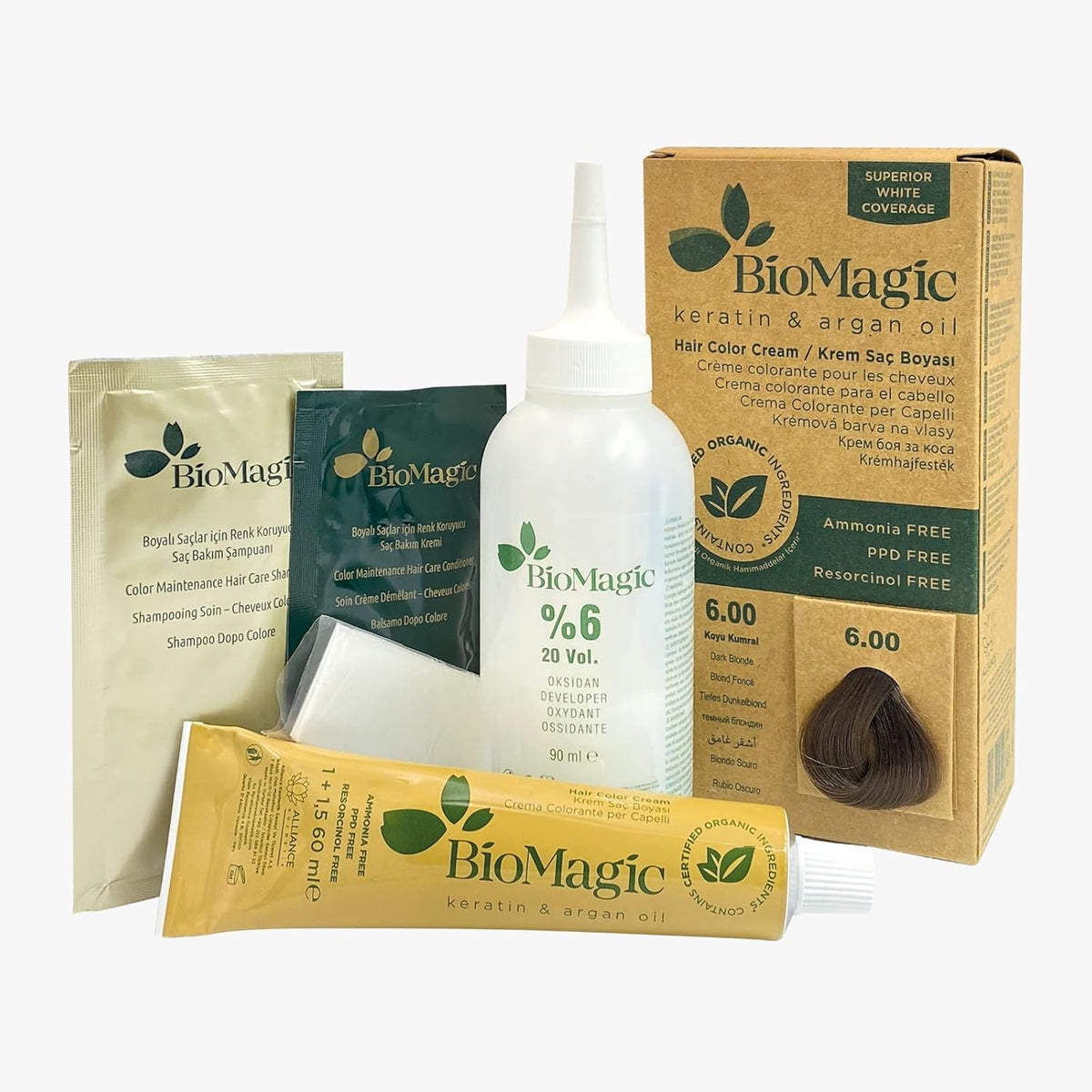 Bio Magic Hair Colour Cream Dark Blonde 6.00