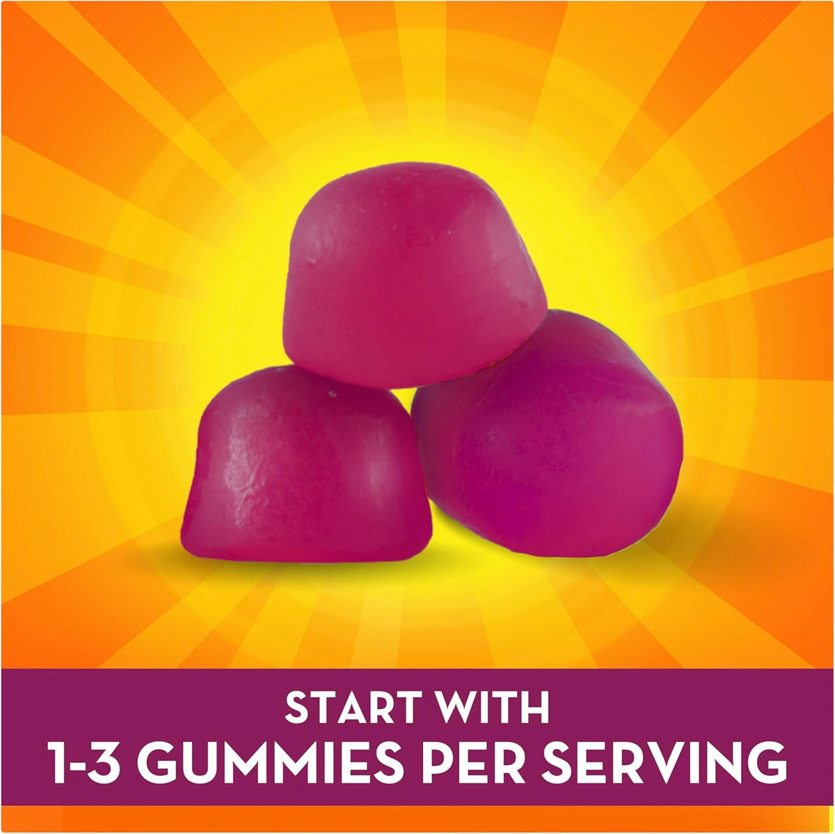 Metamucil Fibre + Probiotic Strawberry Gummies 60 Pack