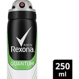 REXONA Men Antiperspirant Aerosol Deodorant Quantum 250ml