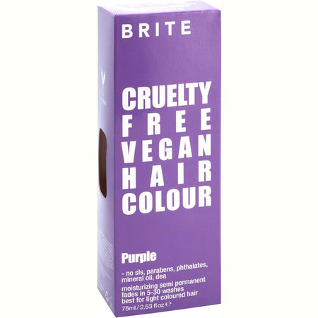 Brite Organix Semi Permanent Hair colour Purple 75ml