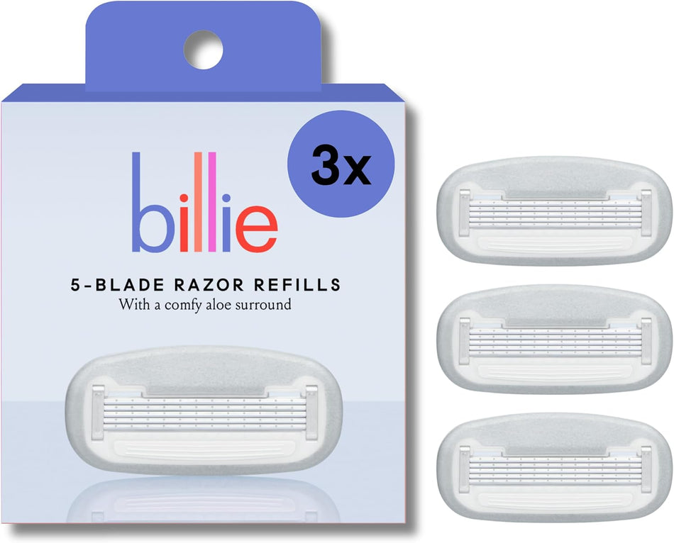 Billie 5 Blade Razor Refill 3pk