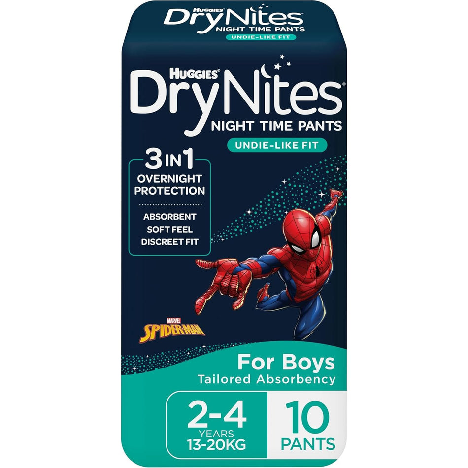 Huggies Drynites 13-20kg Boy 10 Pack