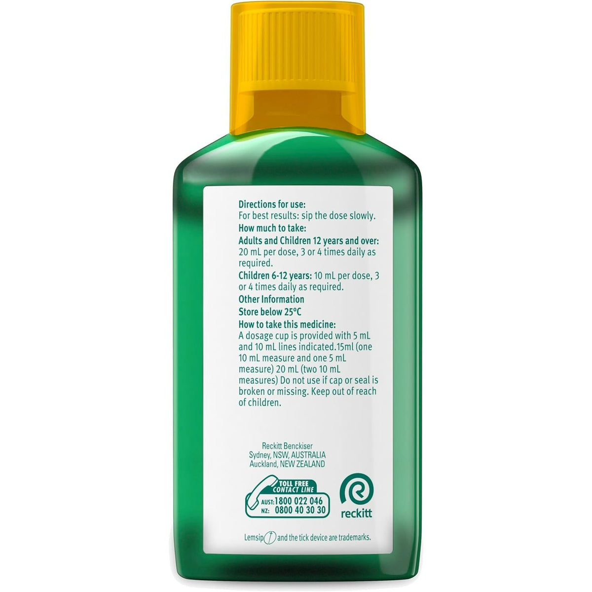 Lemsip Dry Cough Honey Flavour Oral Liquid 180mL