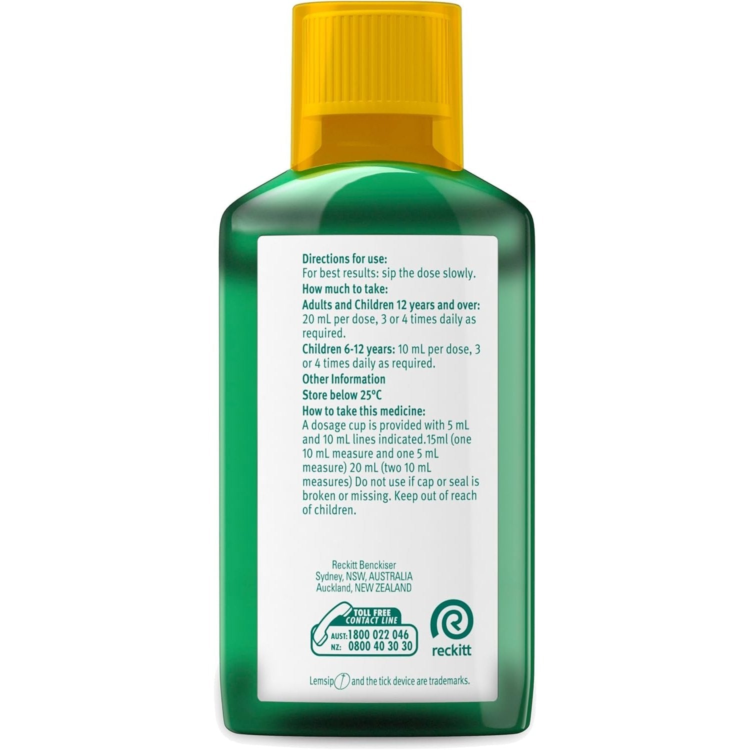 Lemsip Dry Cough Honey Flavour Oral Liquid 180mL