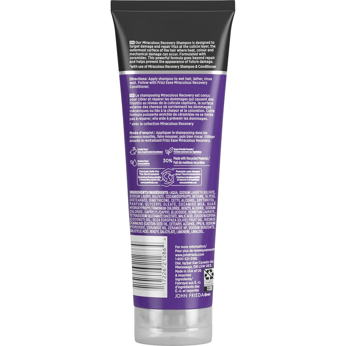 John Frieda Frizz Ease Miraculous Recovery Shampoo 250ml