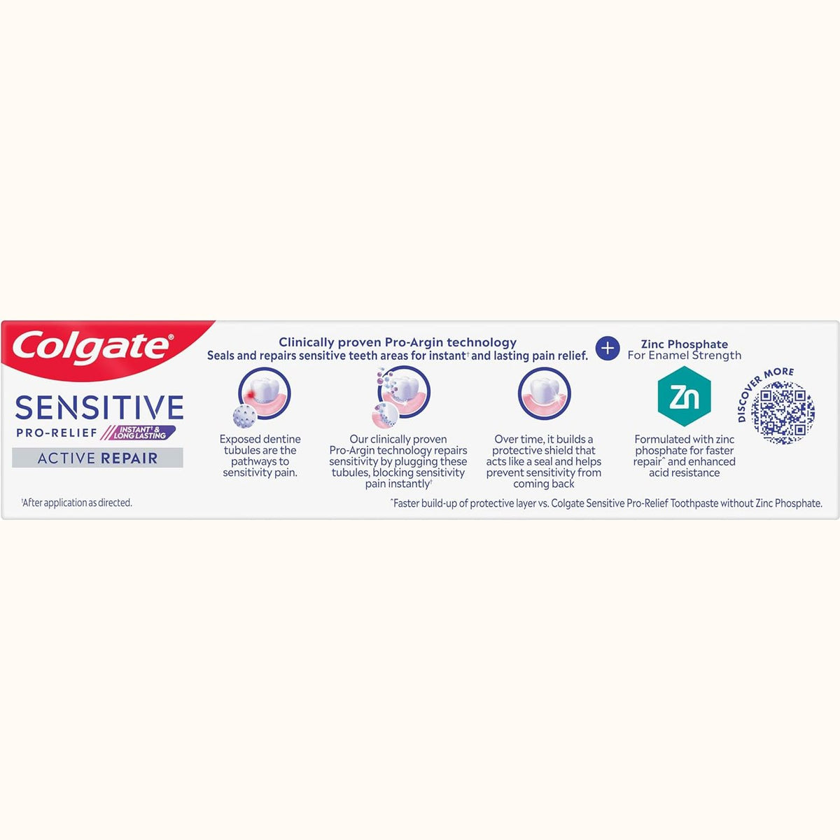 Colgate Toothpaste Sensitive ProRelief Active Repair + Enamel 110g