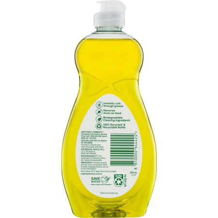 Palmolive Dishwashing Liquid Antibacterial Lemon Ultra 500ml