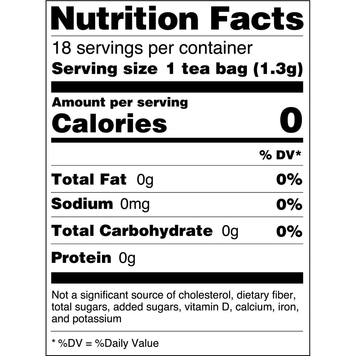 BUDDHA TEAS Organic Herbal Tea Bags Dandelion Root Tea 18pk