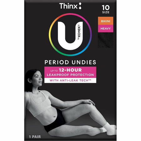 U by Kotex Bikini Size 10
