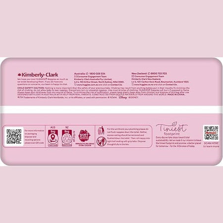Huggies Ultra Dry Nappies Crawler Girls 22 Pack