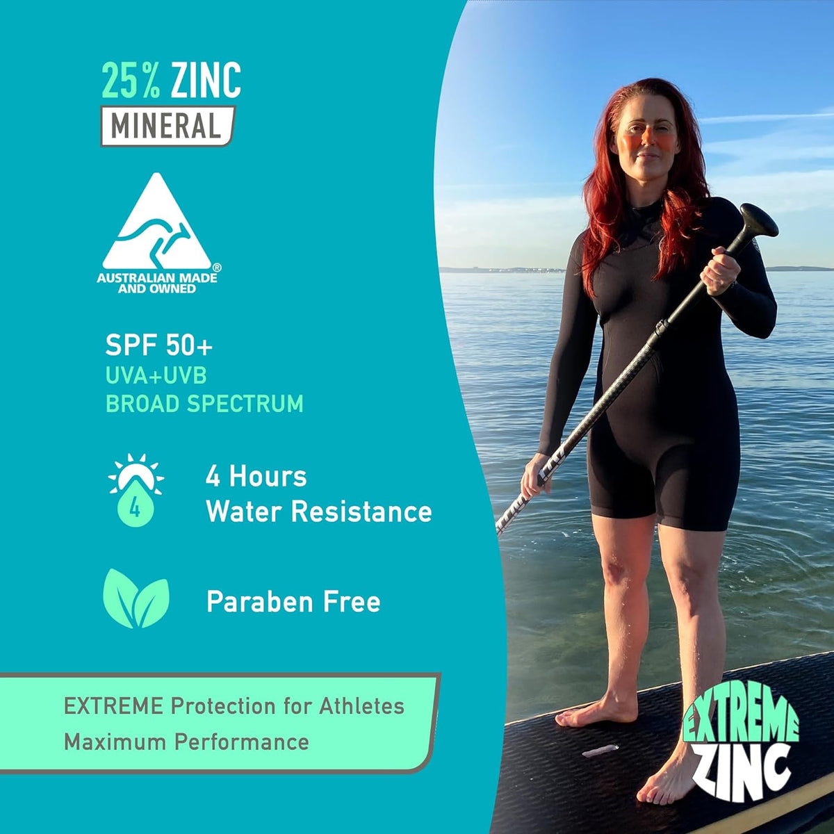 SUN ZAPPER EXTREME ZINC STICK 15G ORANGE SUN