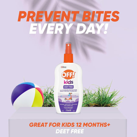 Off Kids Deet Free Insect Rep Spry 175ml