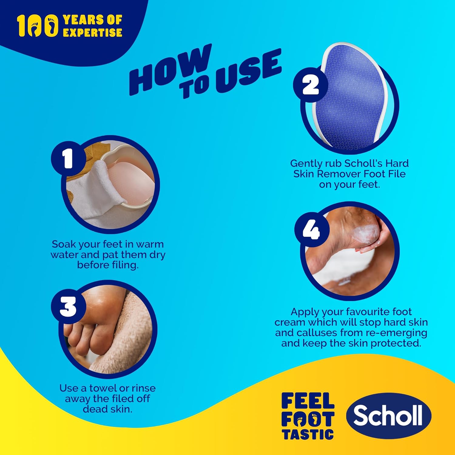 Scholl Expertcare Hard Skin Foot File