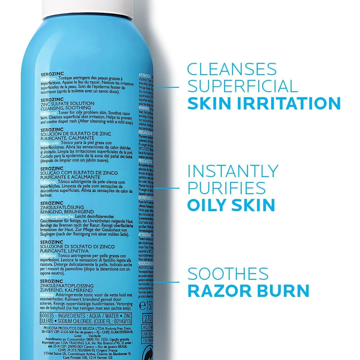 La Roche-Posay Serozinc Toning Mist 150ml