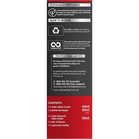 Schwarzkopf Brilliance L75 Brown Sugar