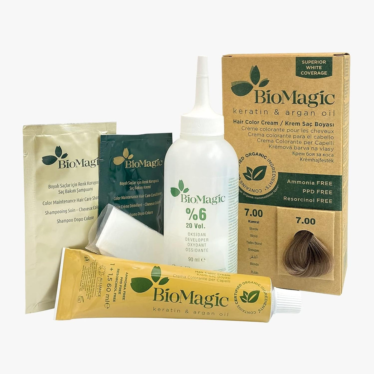 Bio Magic Hair Colour Cream Blonde 7.00