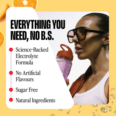 Hyro Electrolyte Sachets Orange Mango Hasta 15x4g