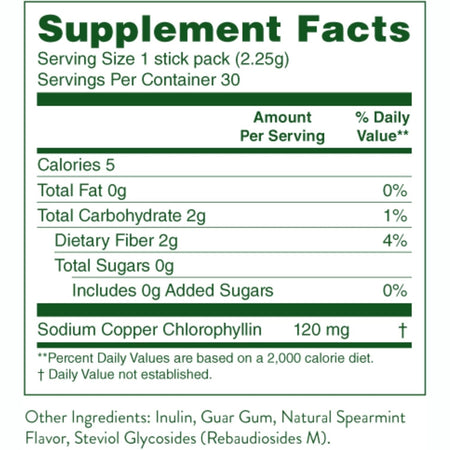 Nature's Sunshine Chlorophyll Detoxifying Sticks 30s