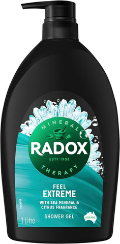 Radox Feel Extreme Shower Gel 1 Litre