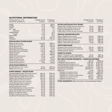Switch Nutrition Greens Sachets Raspberry Lemonade 20x5g