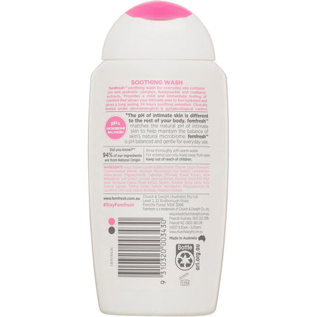 Femfresh Soothing Wash 250ml