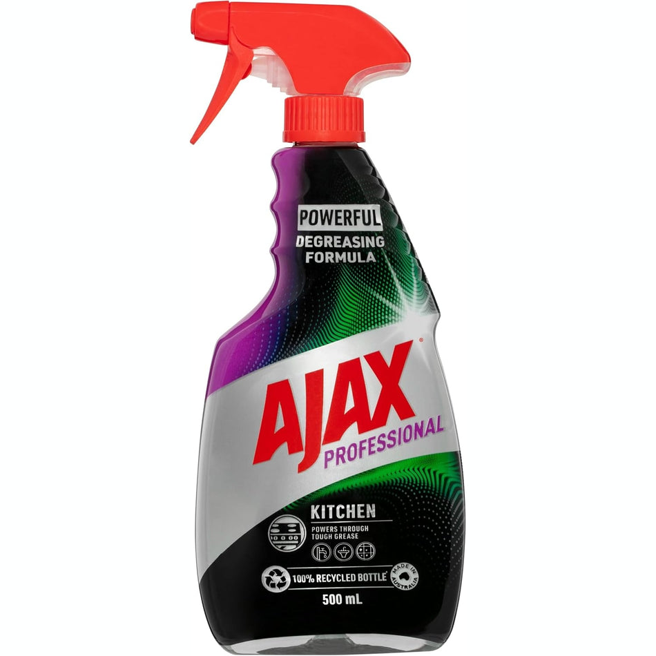 Ajax Professional Kitchen Power Degreaser Cleaner Trigger Surface Spray 500ml