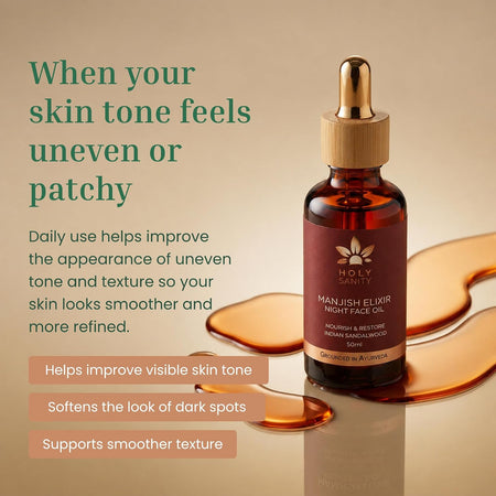 Holy Sanity Saffron Glow Day Face Oil 50ML