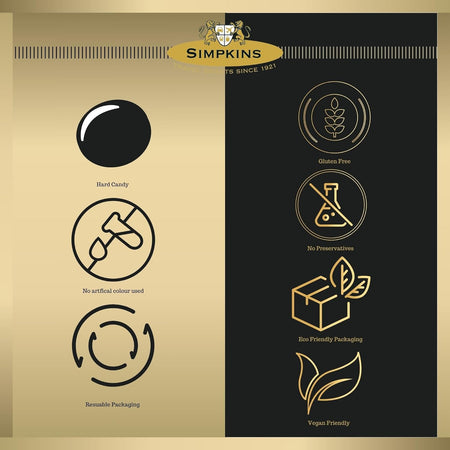 Simpkins Travel Sweets Mixed Fruit 200g Tin