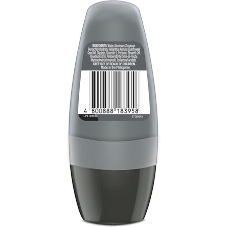 Dove Men Antiperspirant Deodorant Roll On Invisible Dry 50ml
