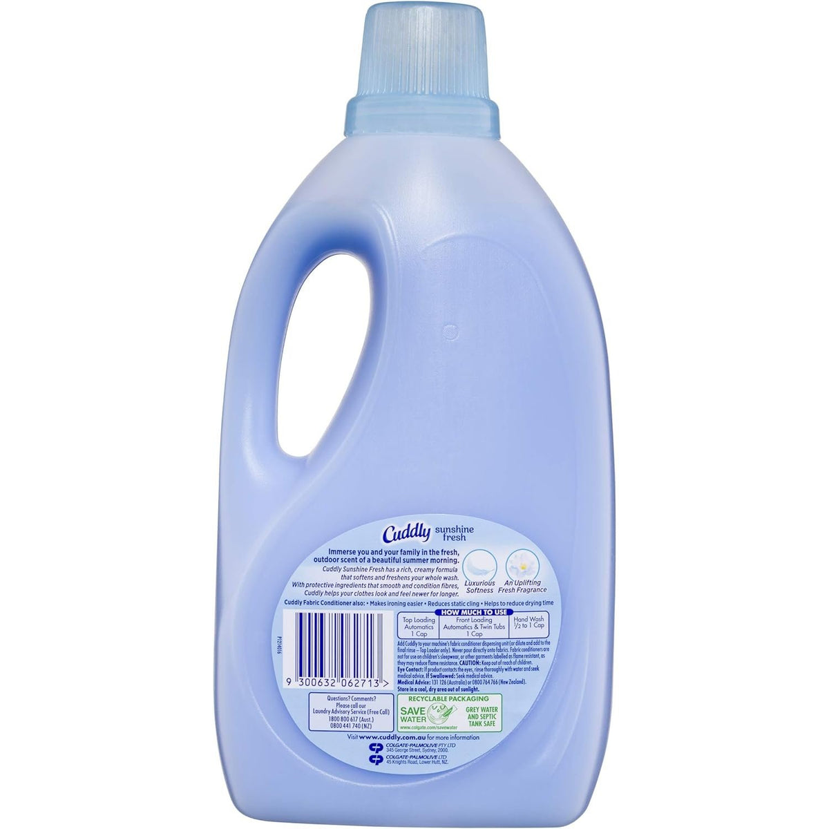 Cuddly Fabric Softener Sunshine Fresh 2l