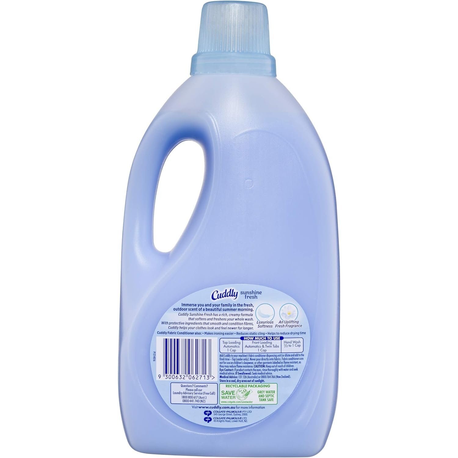 Cuddly Fabric Softener Sunshine Fresh 2l