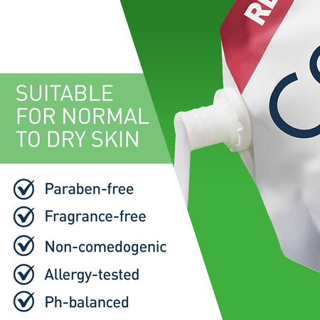 CeraVe Hydrating Cleanser Eco-Recharge Refill 473mL