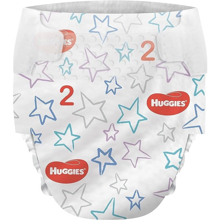 Huggies Essentials Nappies Size 2 4-8kg 54 Pack