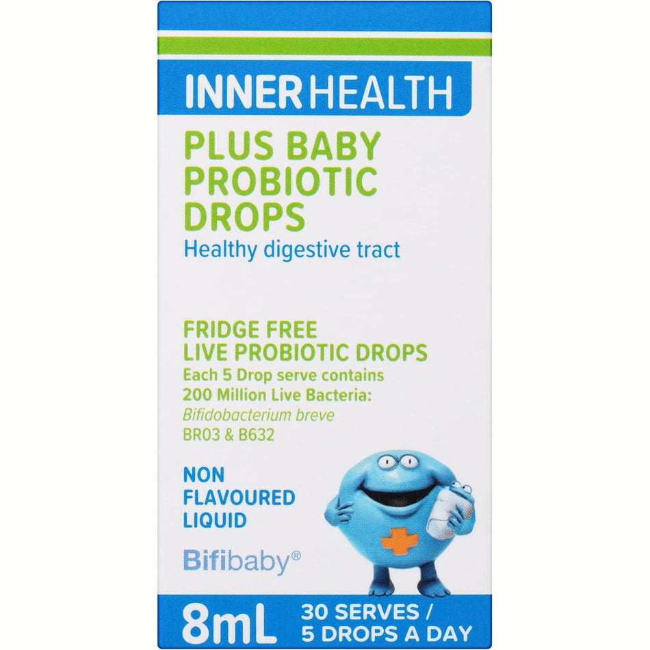 Inner Health Plus Baby Probiotic Drops Unflavoured 8ML