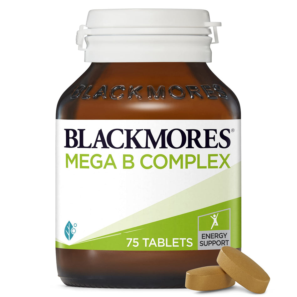 Blackmores Mega B Complex 75 Tablets