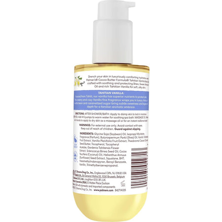Palmers Tahitian Vanilla Body Oil 192ml