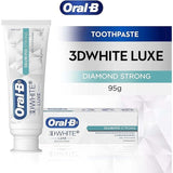Oral B Teeth Whitening Toothpaste 3D White Luxe Diamond Strong 95g