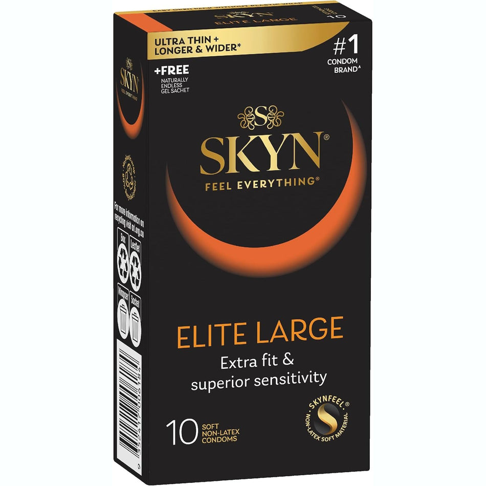 Skyn Large Soft Non Latex Condoms 10 Pack