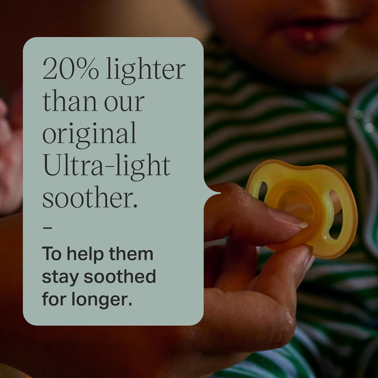 Tommee Tippee Ultralight Soother Night 18-36 Months 2 Pack